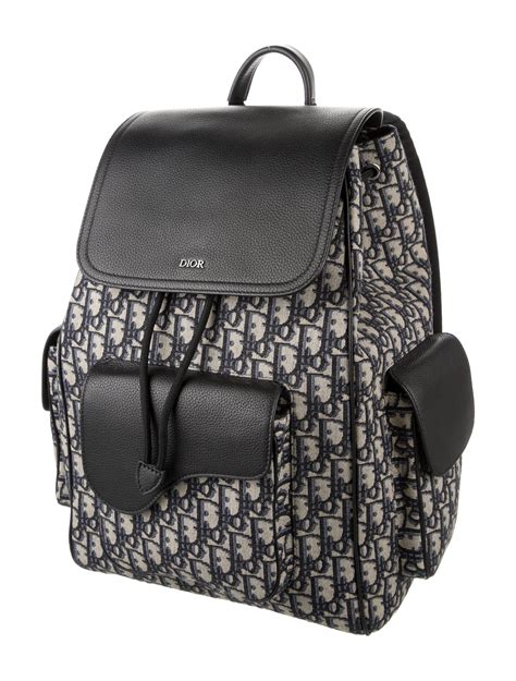 christian dior oblique backpack|christian dior backpack women.